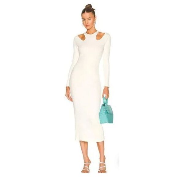 Simon Miller Anz Dress Macadamia in Ivory NWT Size Small - Picture 1 of 10